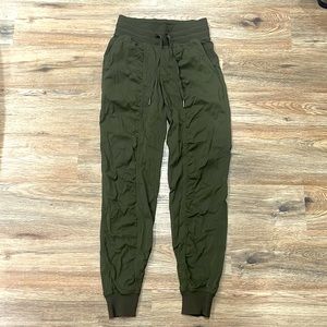 lululemon athletica Olive Green Track Pants